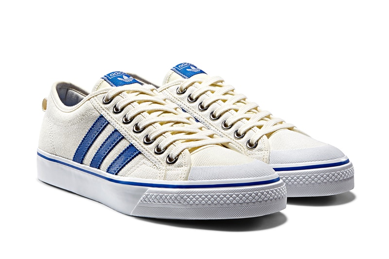 adidas Nizza Hi Lo Cream Blue 1975 Colorway