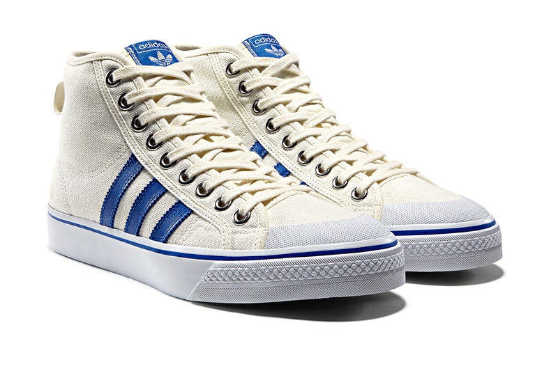 adidas Nizza Hi Lo Cream Blue 1975 Colorway