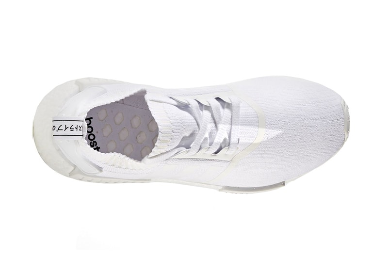 adidas NMD R1 Primeknit Triple White Black