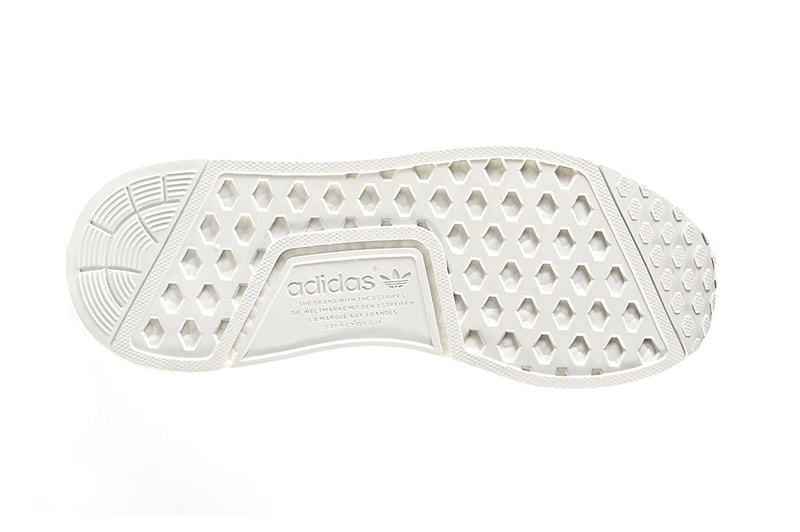 adidas NMD R1 Primeknit Triple White Black