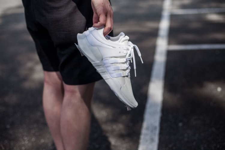 adidas Drops a New Version of the "Triple White" EQT Support ADV