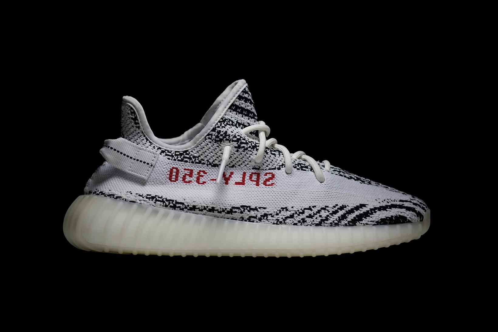 adidas Originals YEEZY BOOST 350 V2 Zebra Available at GOAT side profile