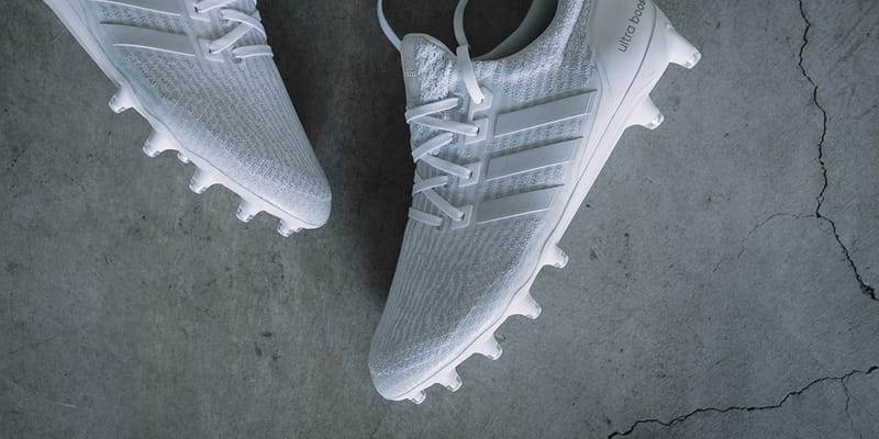 white ultra boost cleats