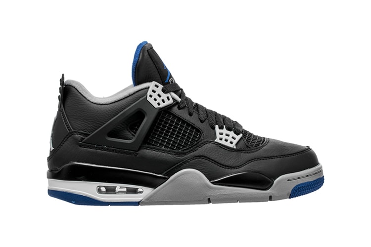 Air Jordan 4 "Motorsport" Gets Remixed Into Black