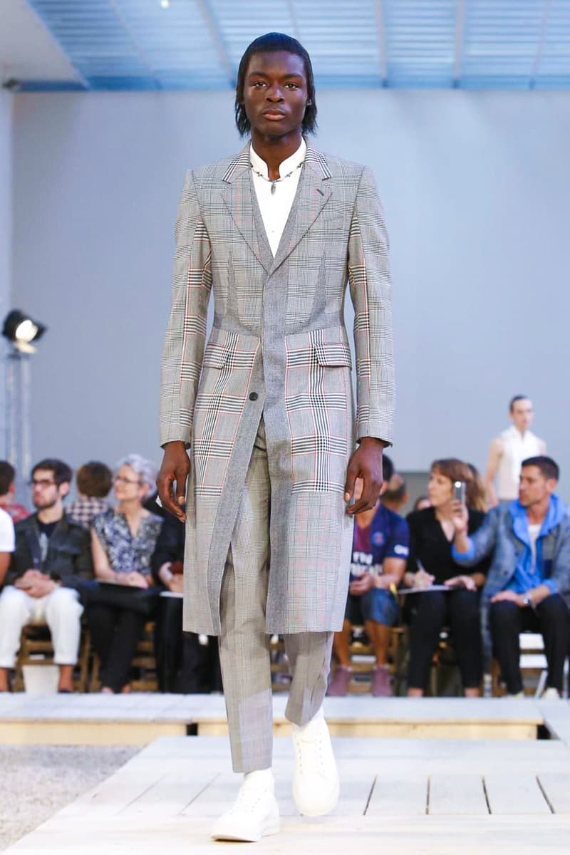 Alexander McQueen 2018 Spring/Summer Collection Paris Fashion Week Men's