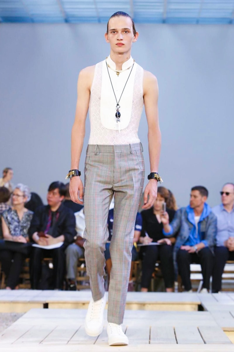 Alexander McQueen 2018 Spring/Summer Collection Paris Fashion Week Men's