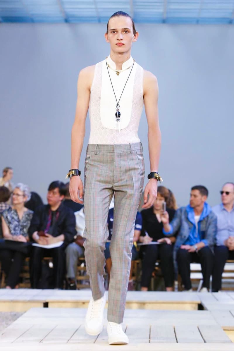Alexander McQueen 2018 Spring/Summer Collection Paris Fashion Week Men's