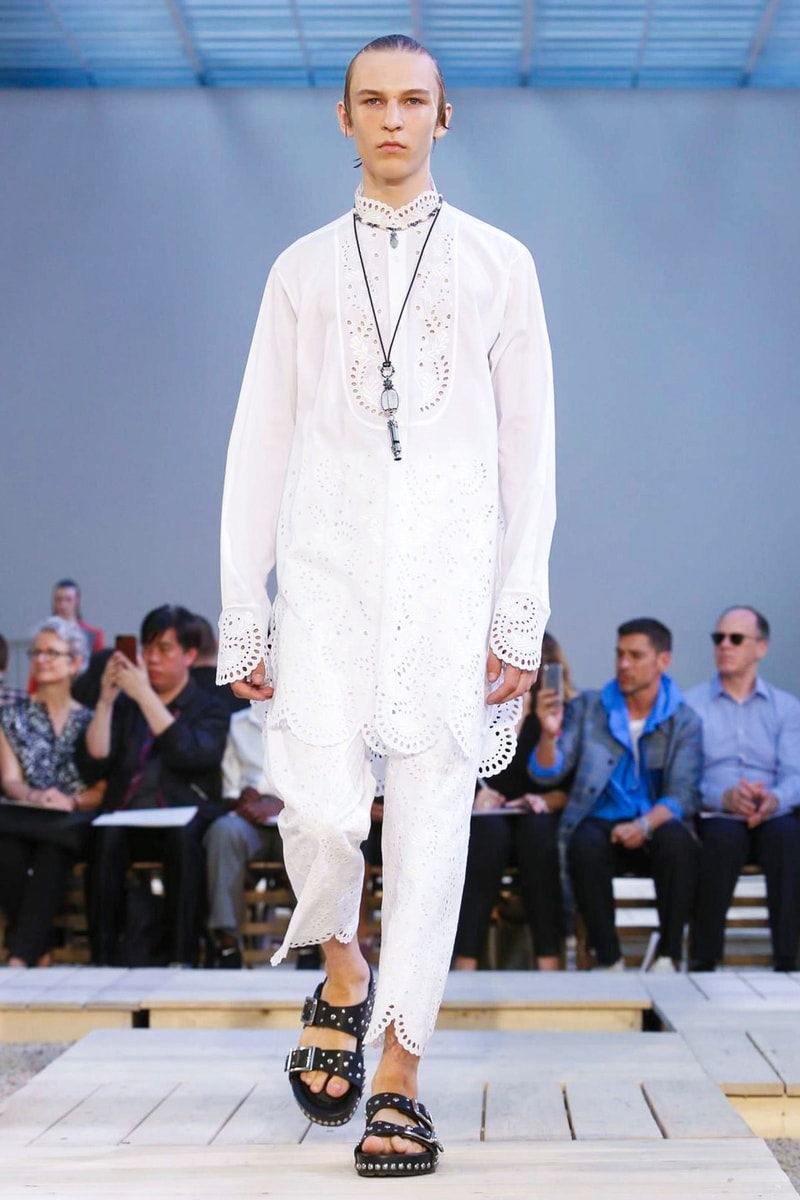 Alexander McQueen 2018 Spring/Summer Collection Paris Fashion Week Men's