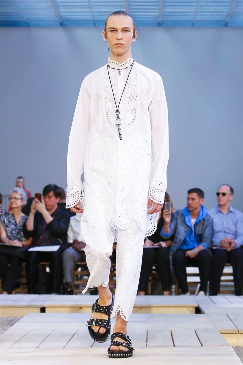 Alexander McQueen 2018 Spring/Summer Collection Paris Fashion Week Men's