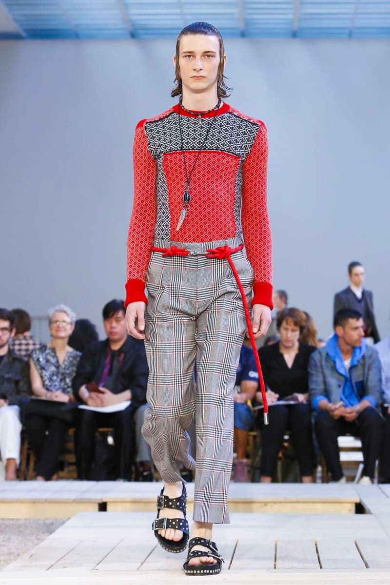 Alexander McQueen 2018 Spring/Summer Collection Paris Fashion Week Men's