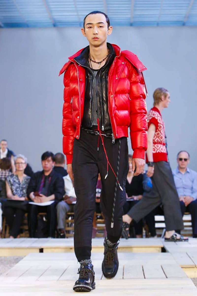 Alexander McQueen 2018 Spring/Summer Collection Paris Fashion Week Men's