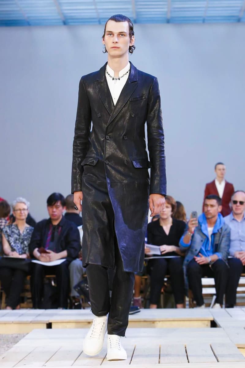 Alexander McQueen 2018 Spring/Summer Collection Paris Fashion Week Men's