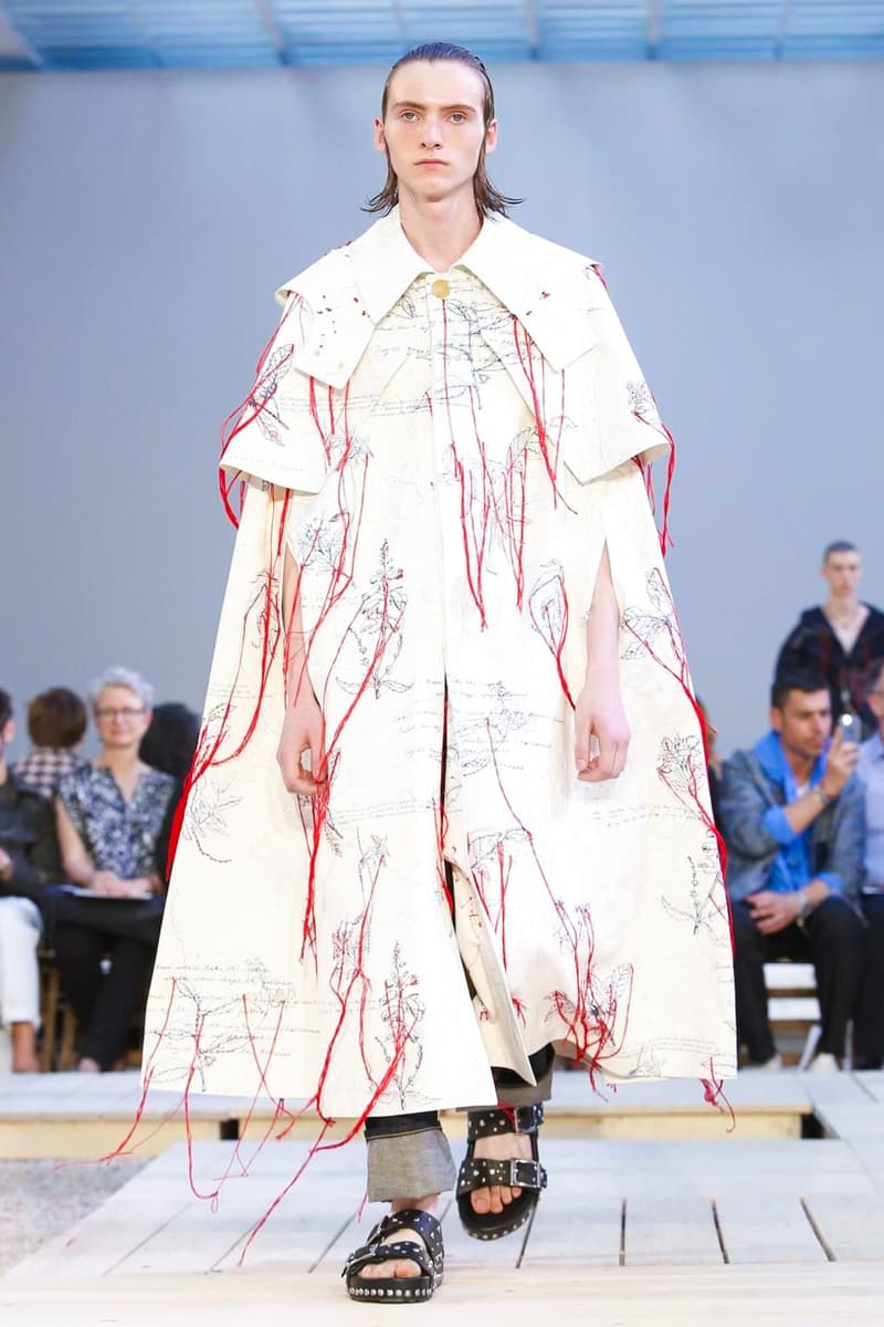 Alexander McQueen 2018 Spring/Summer Collection Paris Fashion Week Men's