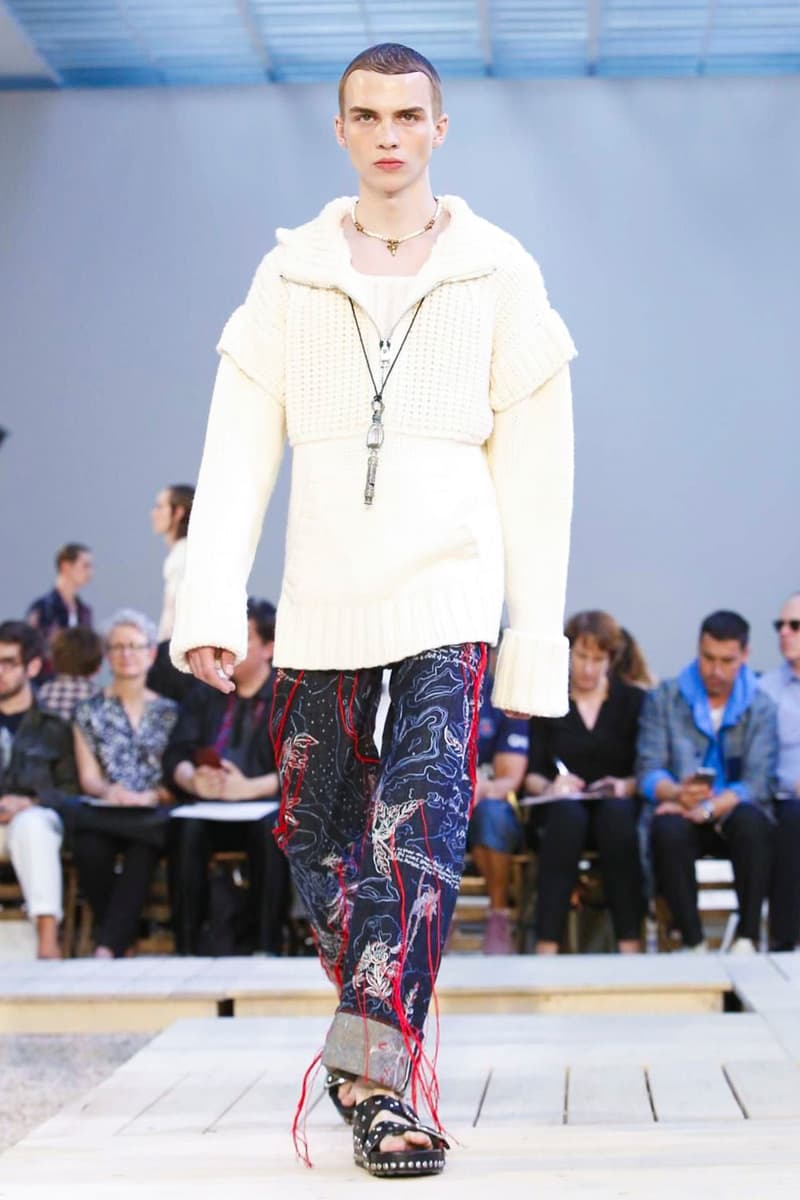 Alexander McQueen 2018 Spring/Summer Collection Paris Fashion Week Men's