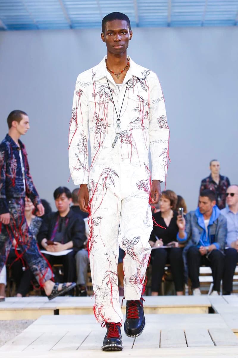 Alexander McQueen 2018 Spring/Summer Collection Paris Fashion Week Men's