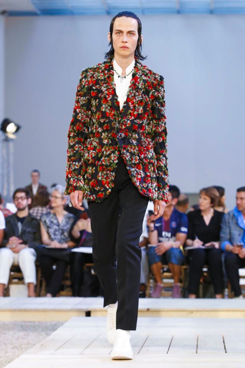 Alexander McQueen 2018 Spring/Summer Collection Paris Fashion Week Men's