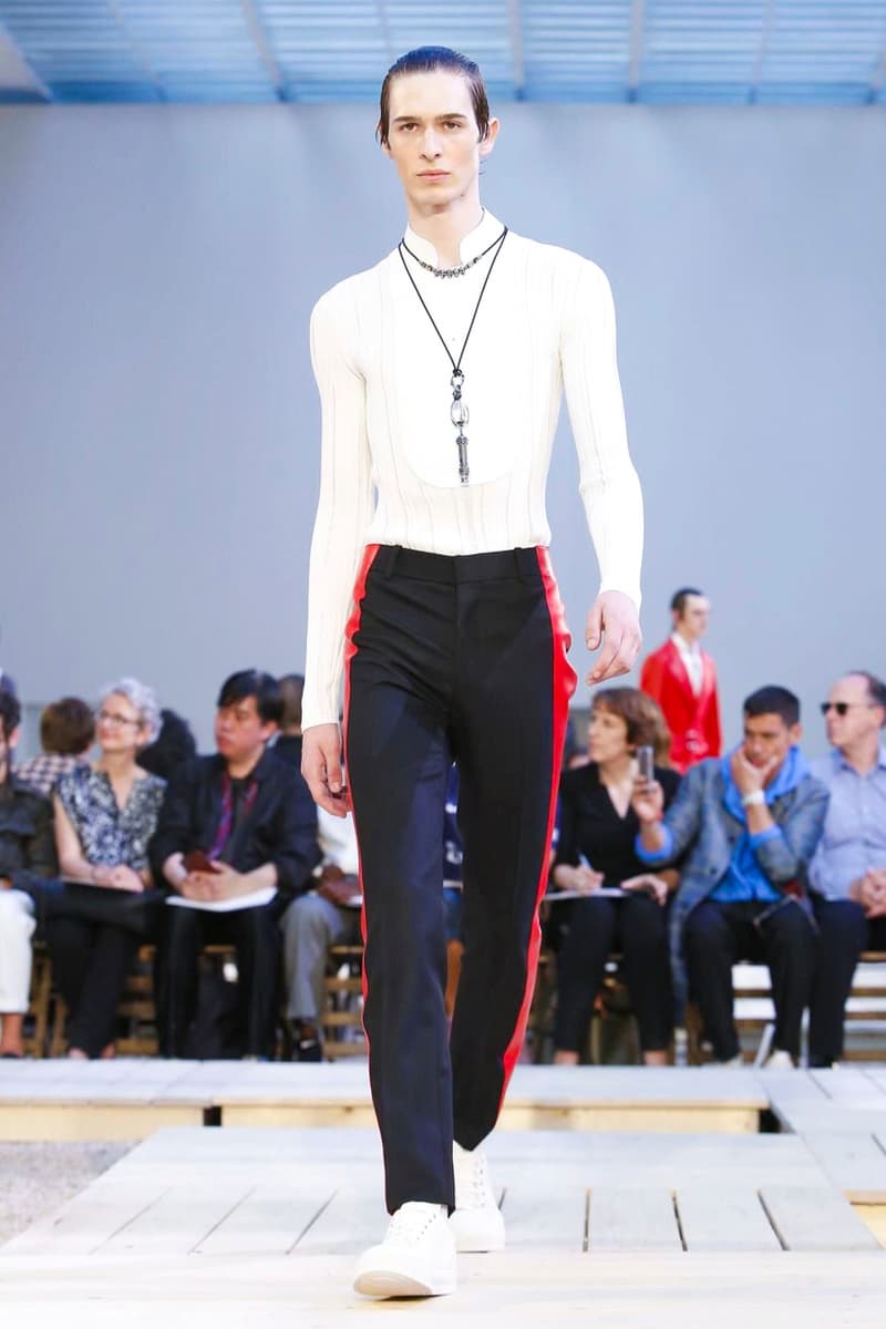 Alexander McQueen 2018 Spring/Summer Collection Paris Fashion Week Men's