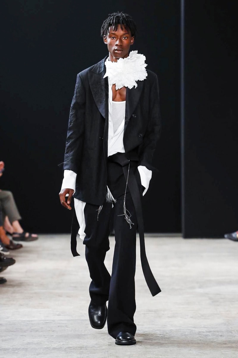 Ann Demeulemeester 2018 Spring/Summer Collection Paris Fashion Week Men's Runway Show