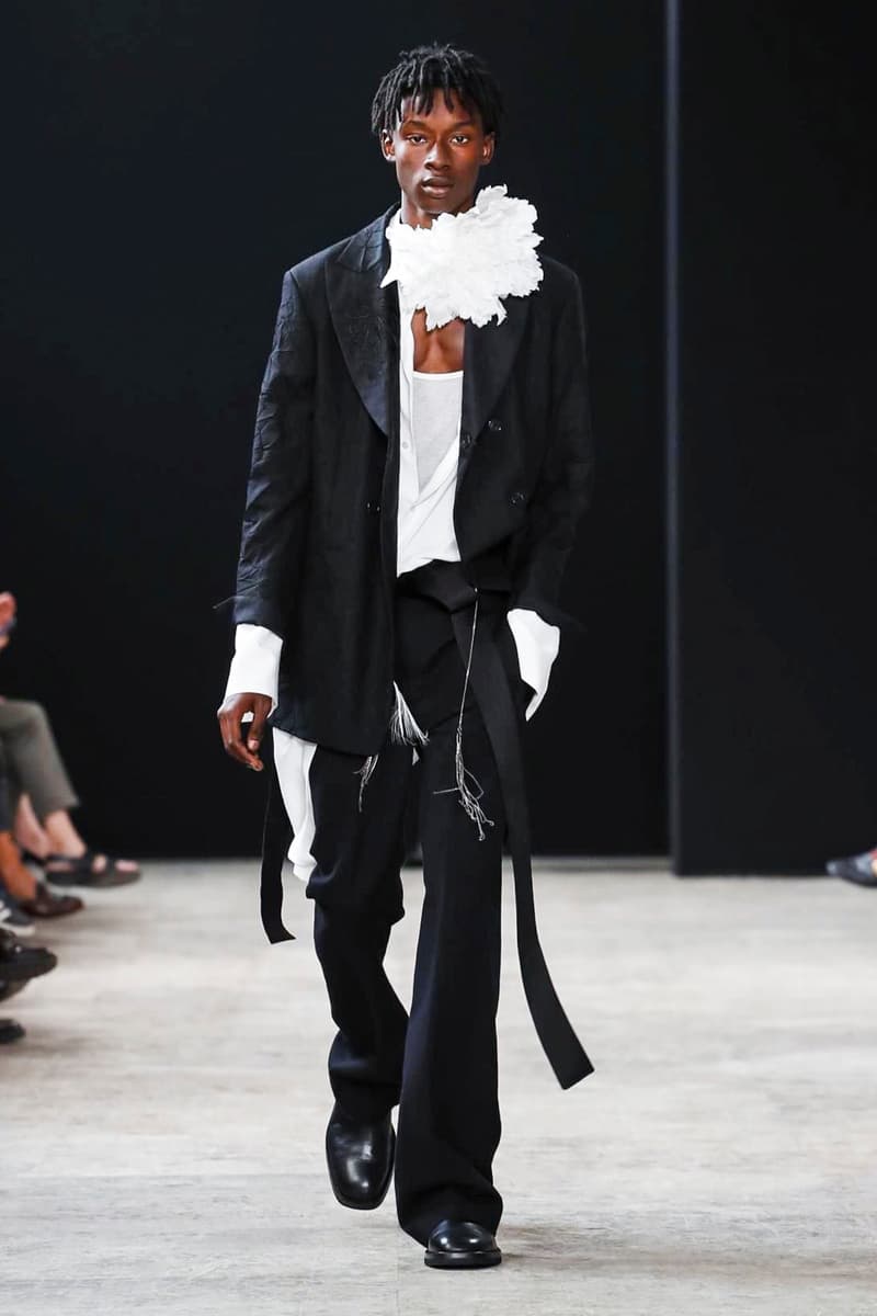 Ann Demeulemeester 2018 Spring/Summer Collection Paris Fashion Week Men's Runway Show