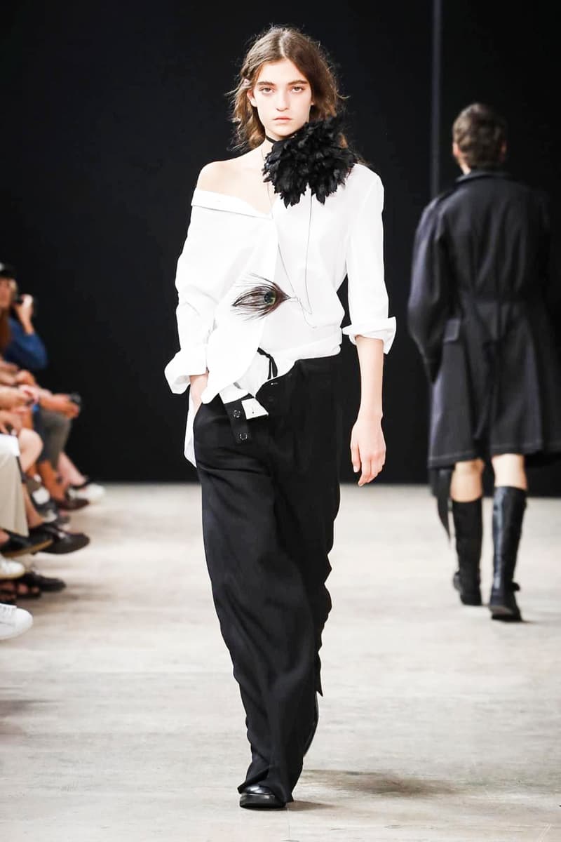 Ann Demeulemeester 2018 Spring/Summer Collection Paris Fashion Week Men's Runway Show