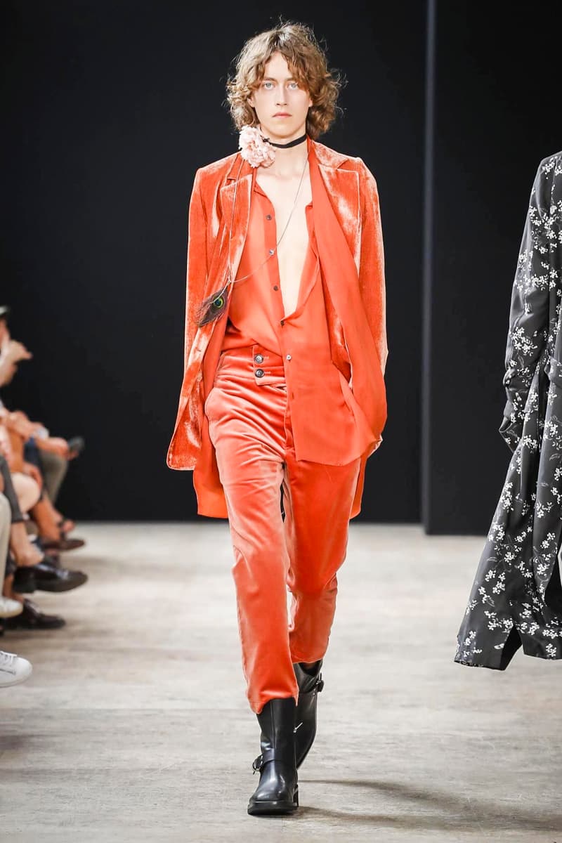 Ann Demeulemeester 2018 Spring/Summer Collection Paris Fashion Week Men's Runway Show