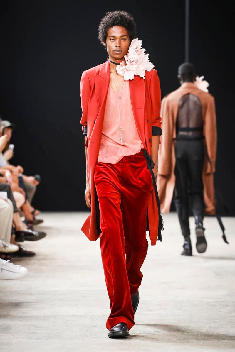Ann Demeulemeester 2018 Spring/Summer Collection Paris Fashion Week Men's Runway Show