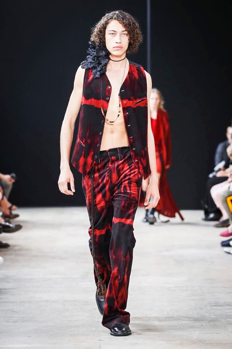 Ann Demeulemeester 2018 Spring/Summer Collection Paris Fashion Week Men's Runway Show