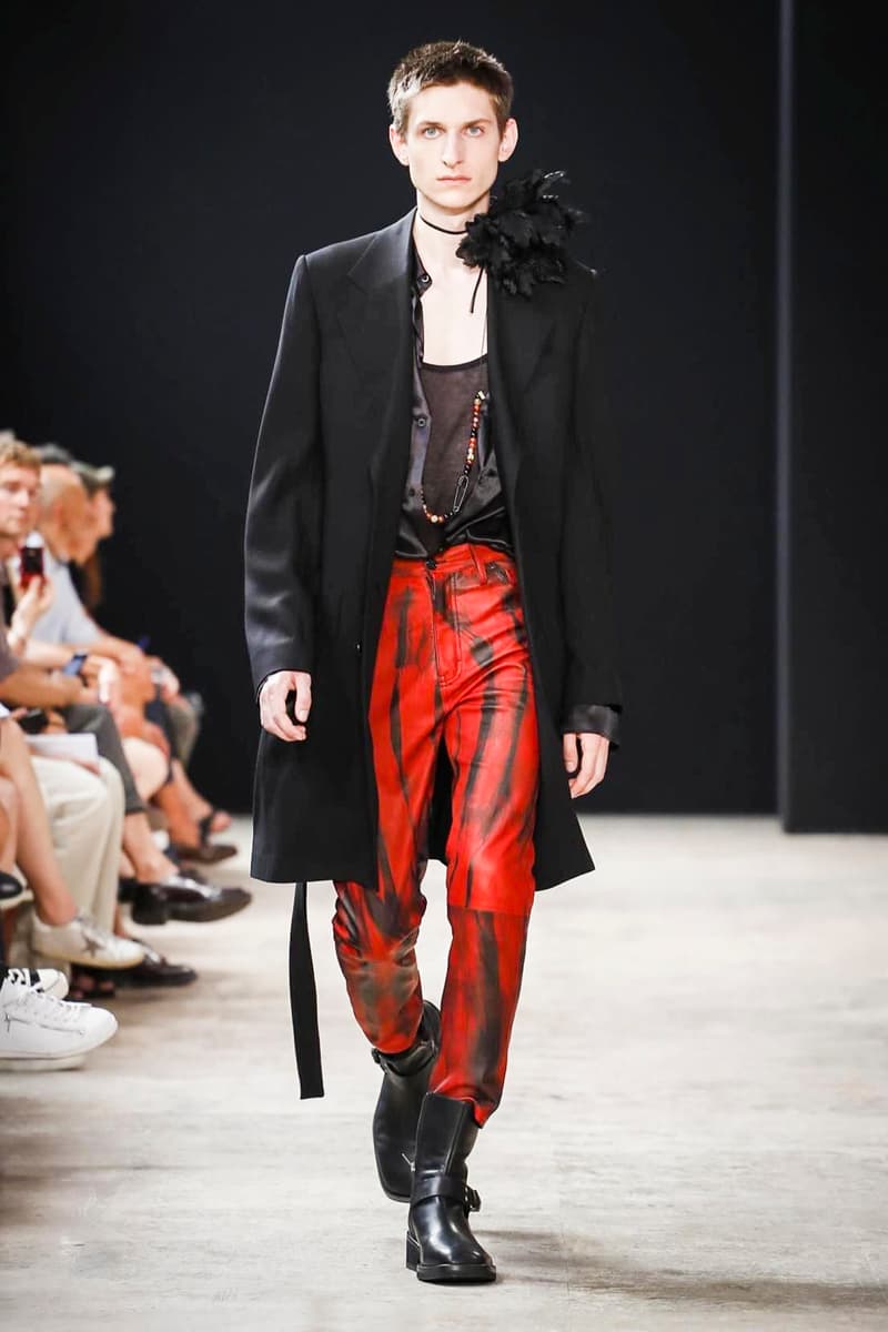 Ann Demeulemeester 2018 Spring/Summer Collection Paris Fashion Week Men's Runway Show