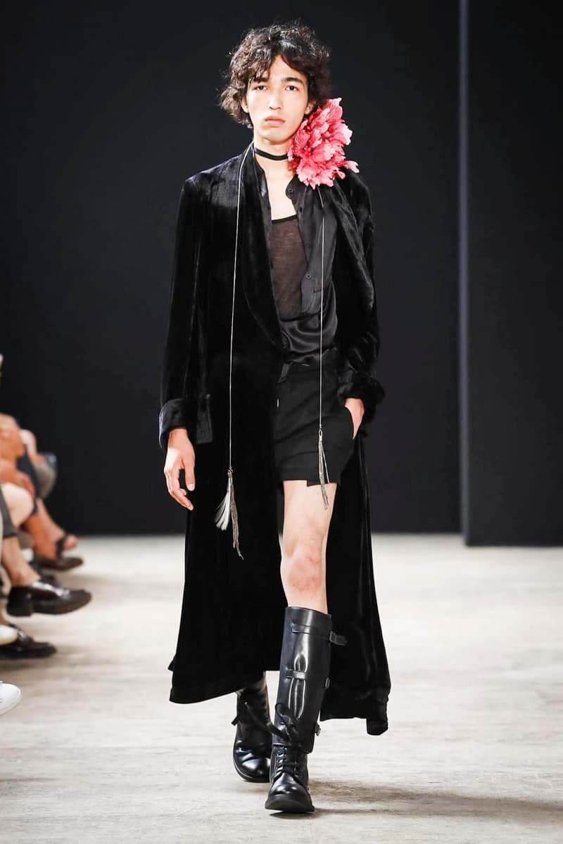 Ann Demeulemeester 2018 Spring/Summer Collection Paris Fashion Week Men's Runway Show