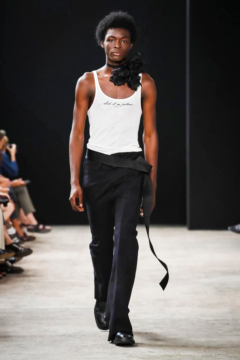 Ann Demeulemeester 2018 Spring/Summer Collection Paris Fashion Week Men's Runway Show