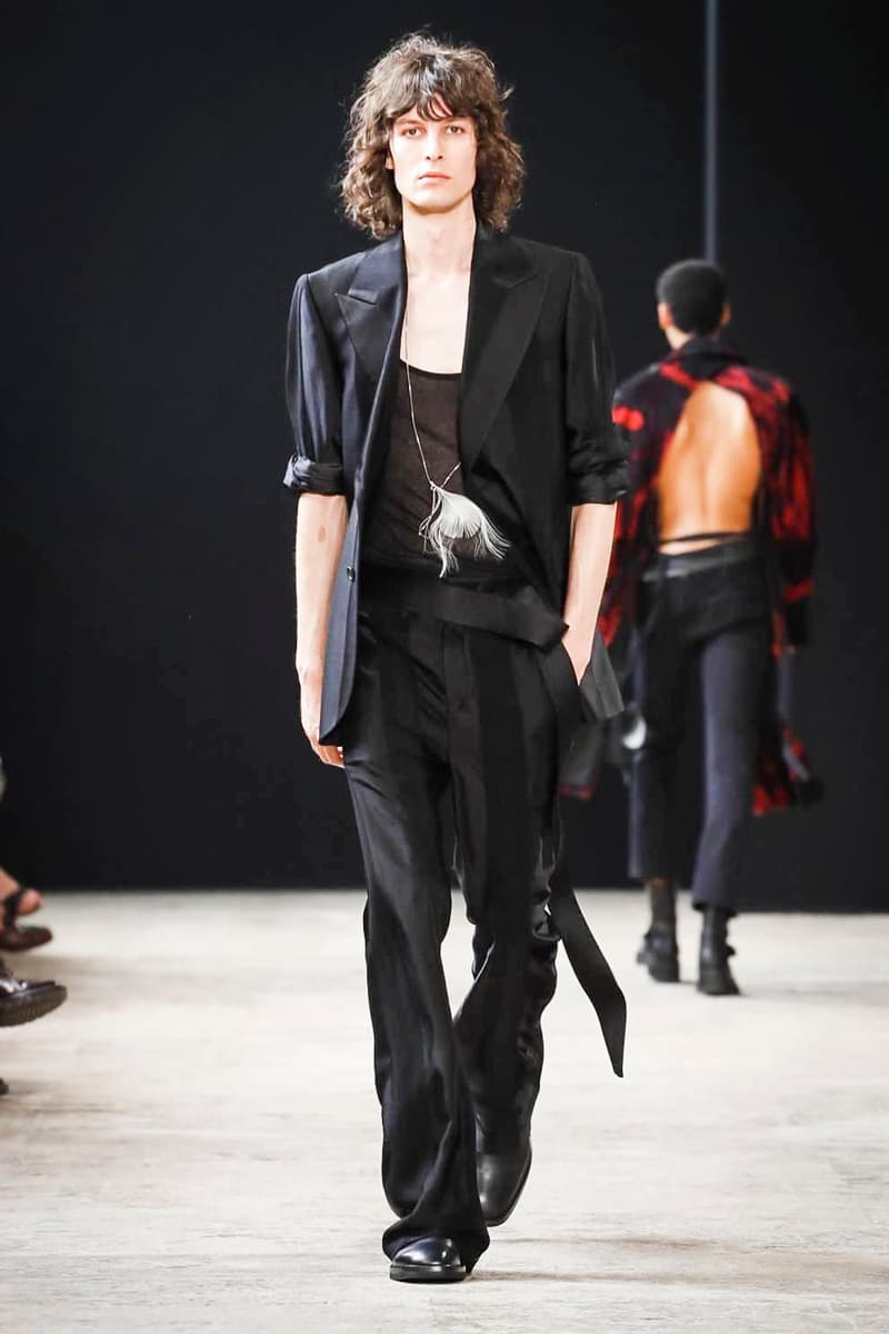 Ann Demeulemeester 2018 Spring/Summer Collection Paris Fashion Week Men's Runway Show