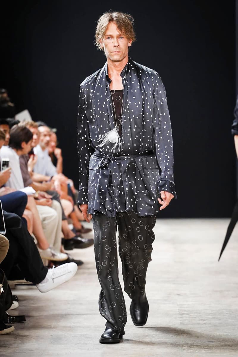 Ann Demeulemeester 2018 Spring/Summer Collection Paris Fashion Week Men's Runway Show