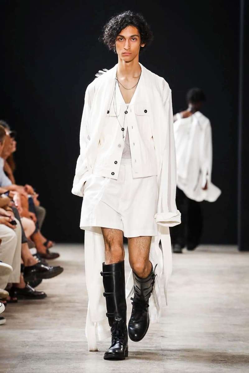Ann Demeulemeester 2018 Spring/Summer Collection Paris Fashion Week Men's Runway Show
