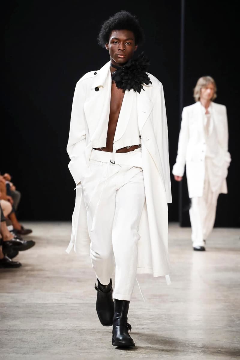 Ann Demeulemeester 2018 Spring/Summer Collection Paris Fashion Week Men's Runway Show