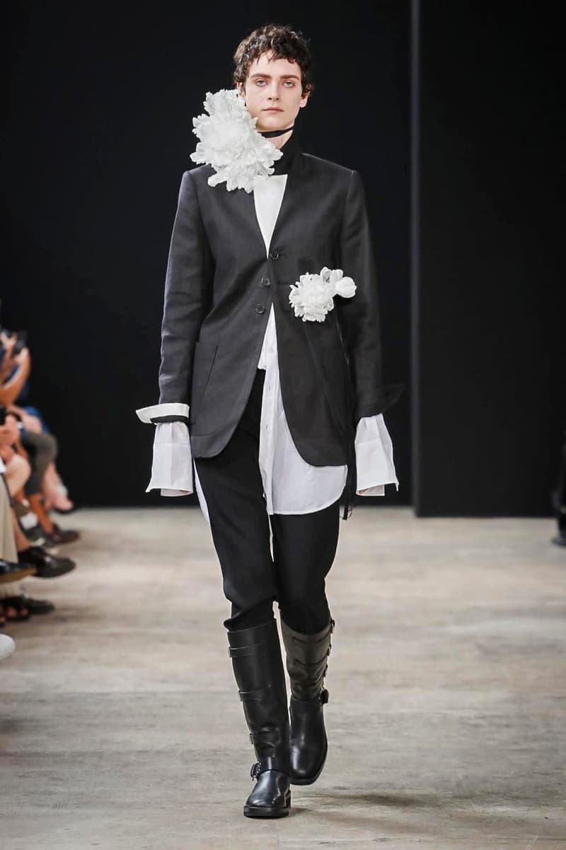 Ann Demeulemeester 2018 Spring/Summer Collection Paris Fashion Week Men's Runway Show