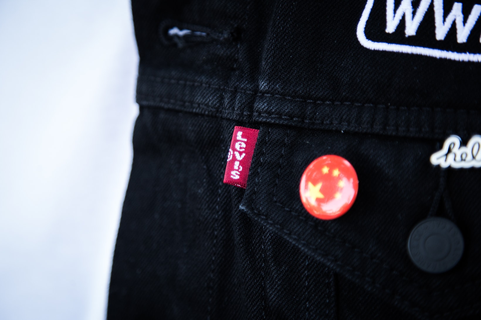 Apple WWDC Levi's Jacket Pintrill Pins Country