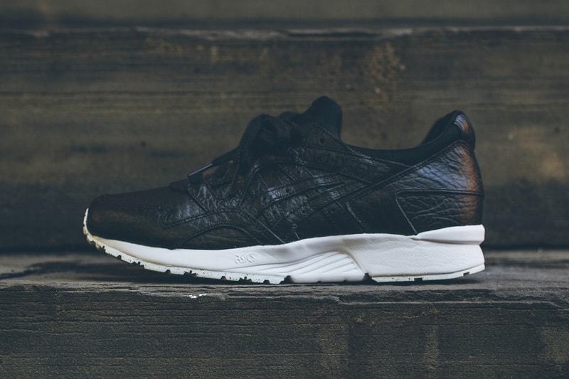ASICS GEL Lyte V Black Tumbled Leather