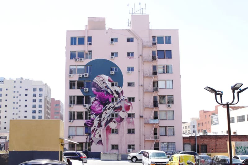 Avenue des Arts New Gallery Downtown Los Angeles Artwork Murals Hopare Pez Matt Gondek Pixel Pancho MonkeyBird Seen Kan Nicolas Giquel