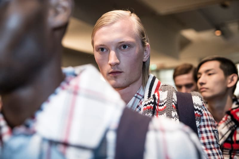 Moncler Gamme Bleu 2018 Spring/Summer Backstage Milan