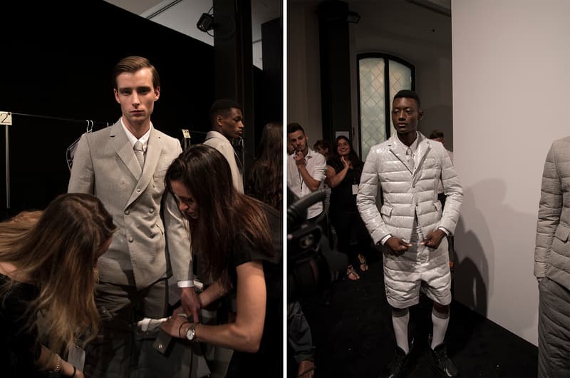 Moncler Gamme Bleu 2018 Spring/Summer Backstage Milan