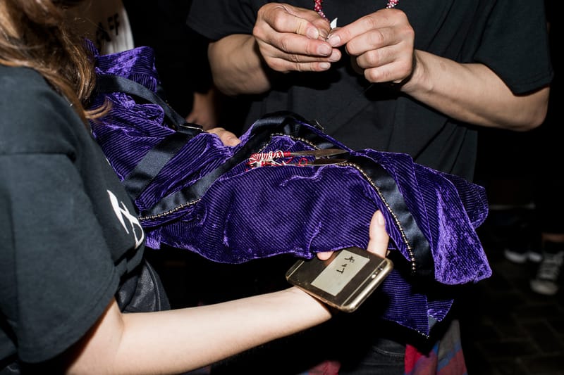 Backstage at the FACETASM Show, Attention Was All in the Details