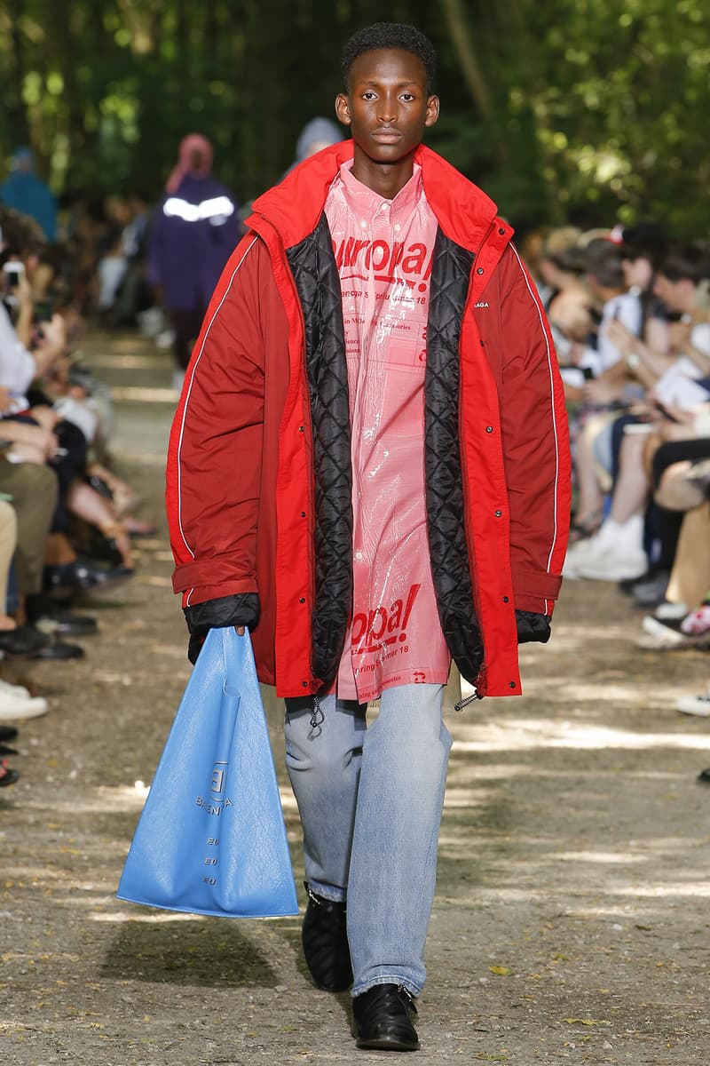 Balenciaga 2018 Spring/Summer Paris Fashion Week Men's Runway Show