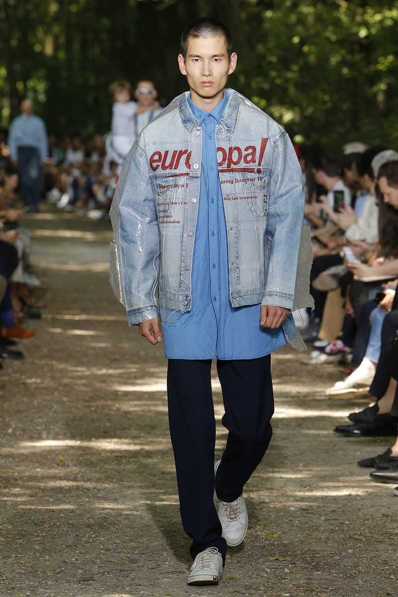 Balenciaga 2018 Spring/Summer Paris Fashion Week Men's Runway Show