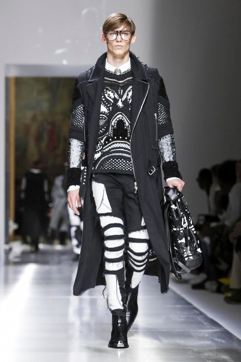 Balmain 2018 Spring/Summer Collection Paris Fashion Week Men's ss18 pfw Olivier Rousteing