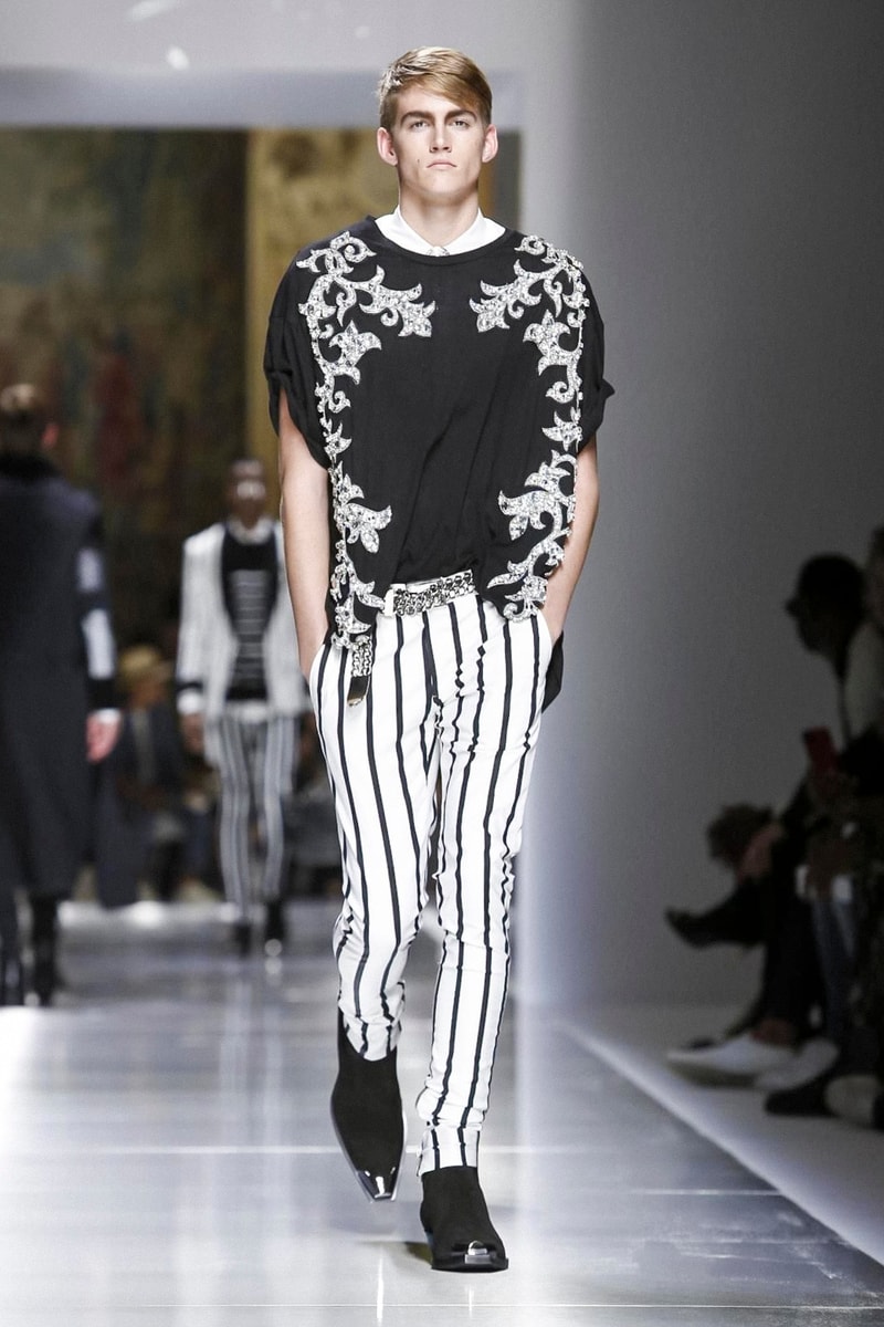 Balmain 2018 Spring/Summer Collection Paris Fashion Week Men's ss18 pfw Olivier Rousteing