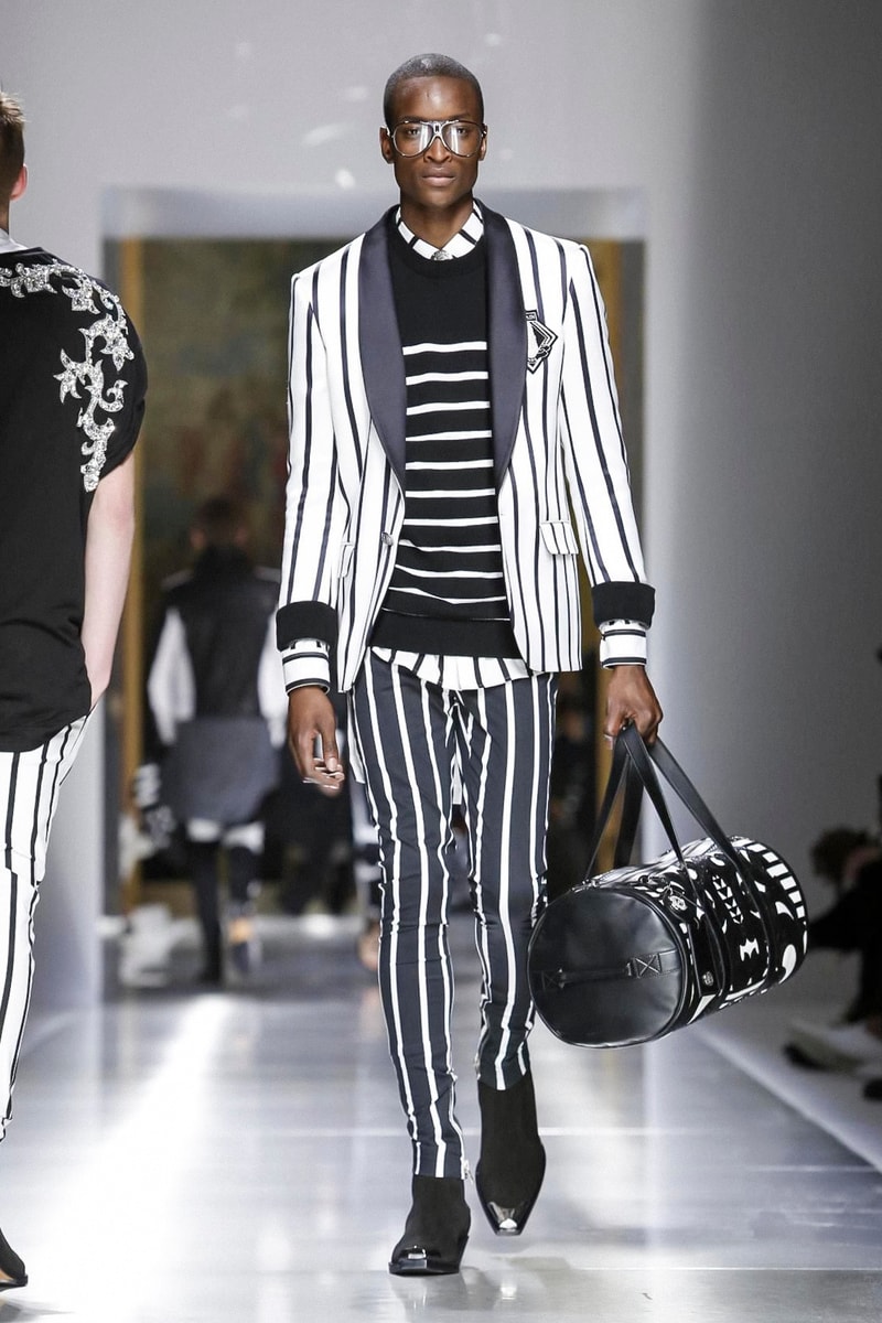 Balmain 2018 Spring/Summer Collection Paris Fashion Week Men's ss18 pfw Olivier Rousteing