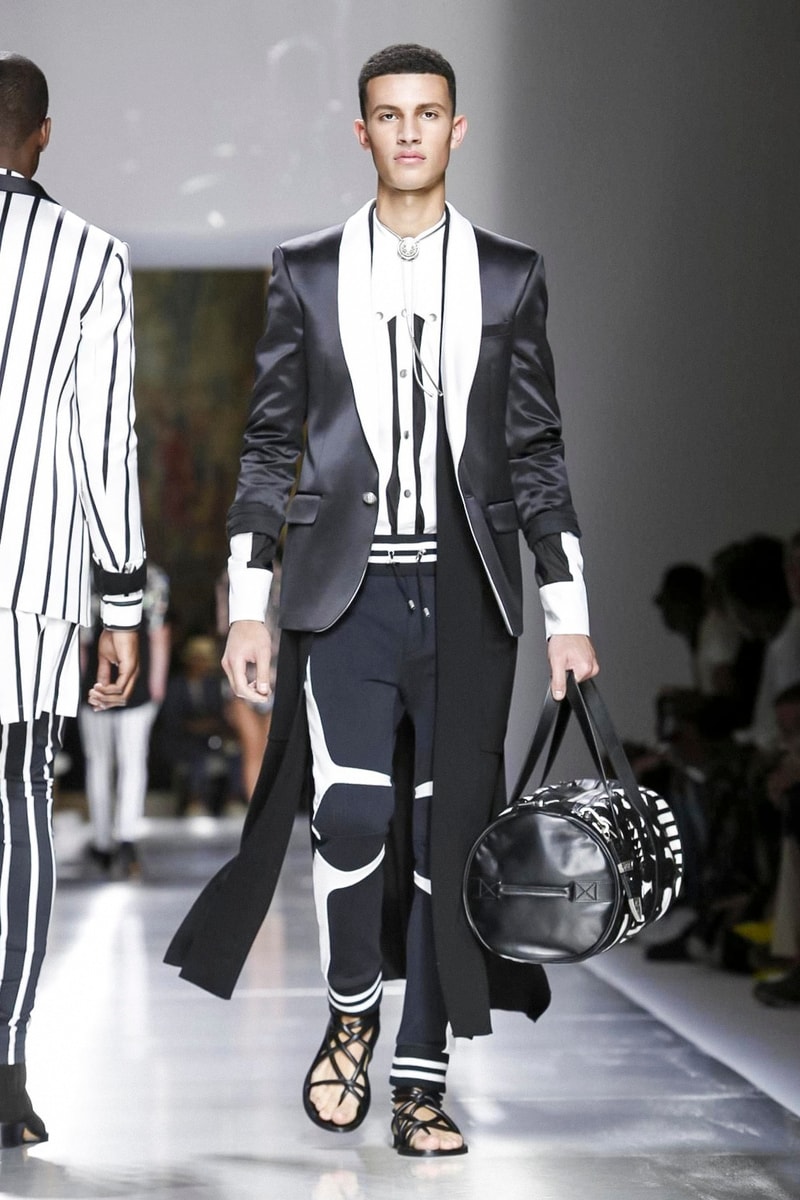 Balmain 2018 Spring/Summer Collection Paris Fashion Week Men's ss18 pfw Olivier Rousteing