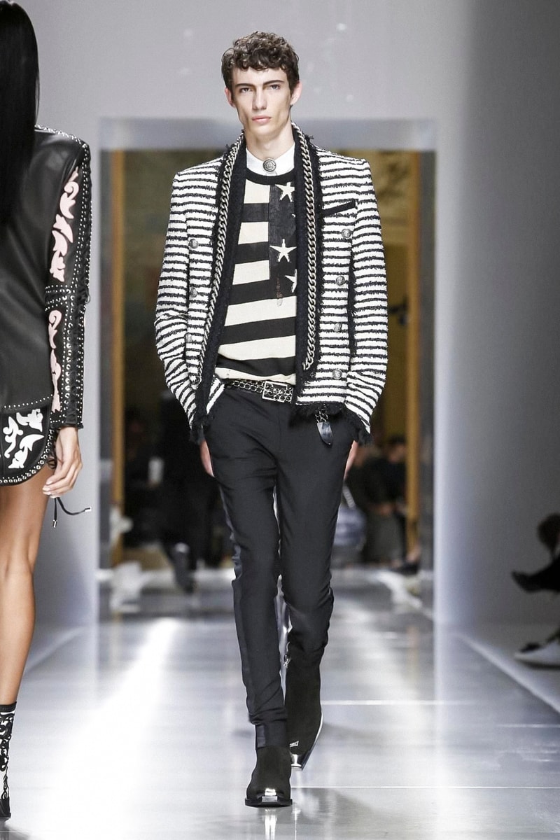 Balmain 2018 Spring/Summer Collection Paris Fashion Week Men's ss18 pfw Olivier Rousteing