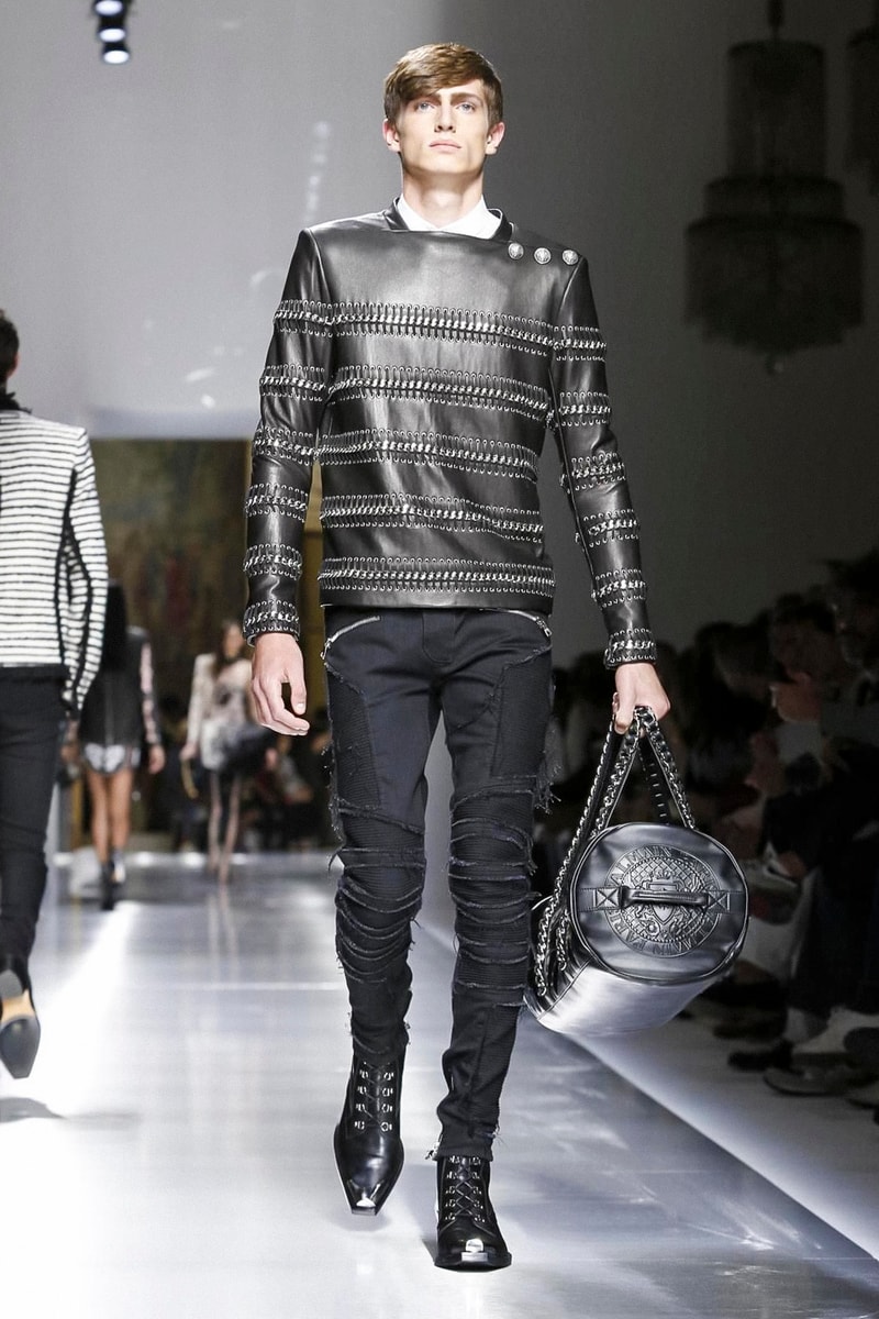 Balmain 2018 Spring/Summer Collection Paris Fashion Week Men's ss18 pfw Olivier Rousteing