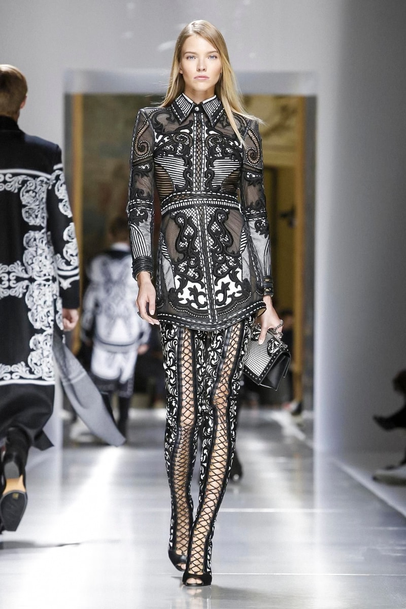 Balmain 2018 Spring/Summer Collection Paris Fashion Week Men's ss18 pfw Olivier Rousteing